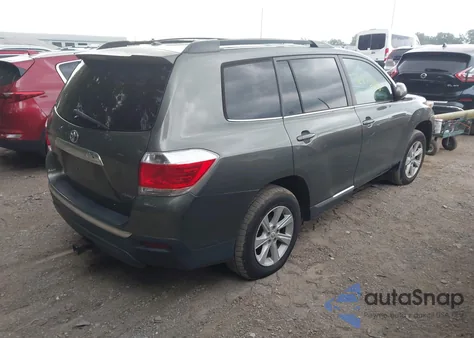 2012 Toyota Highlander Se V6 from USA, damaged, VIN 5TDBK3EH5CS102253